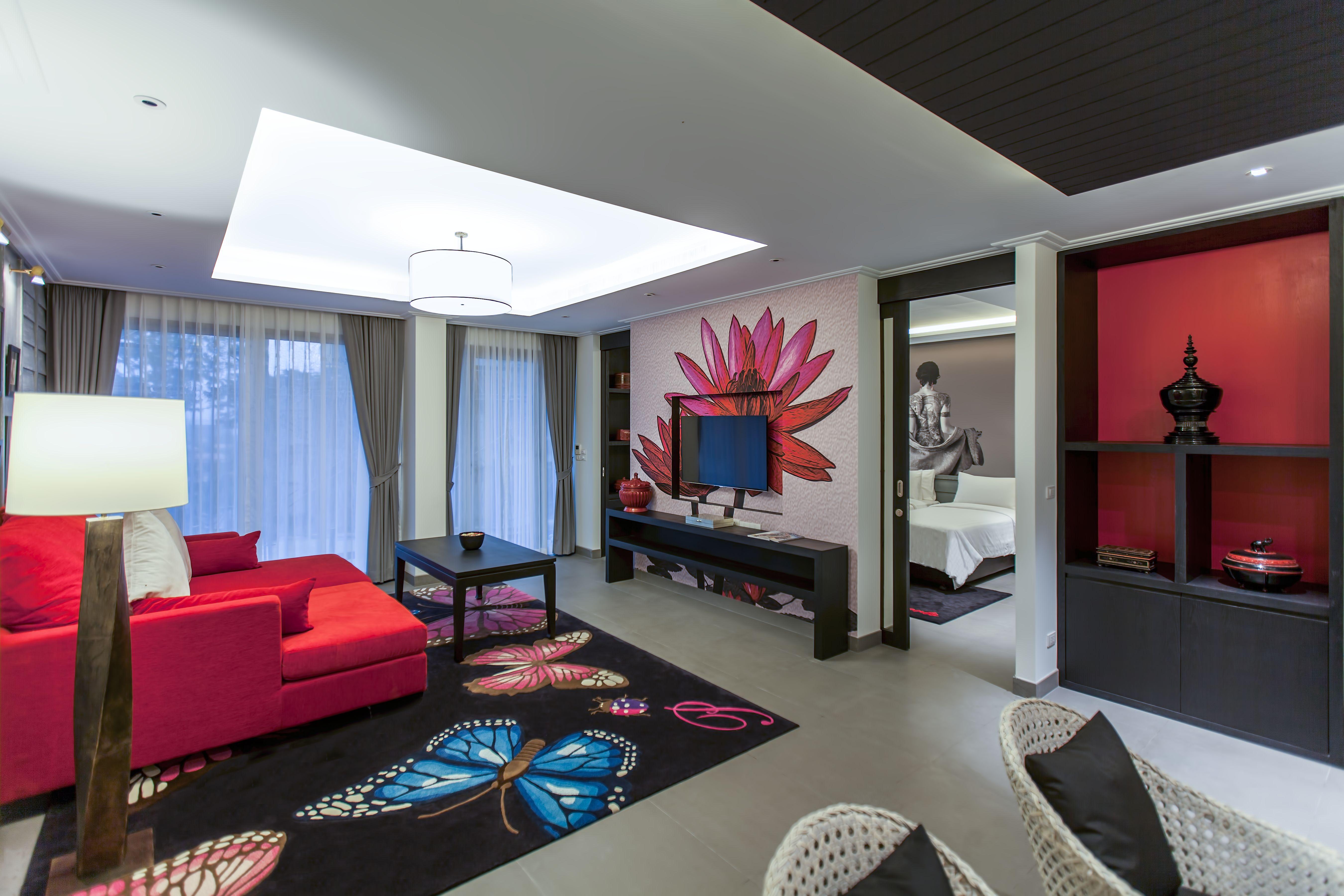 The Pavilions Phuket (Adults Only) Bang Tao Beach  Zewnętrze zdjęcie A suite at the hotel