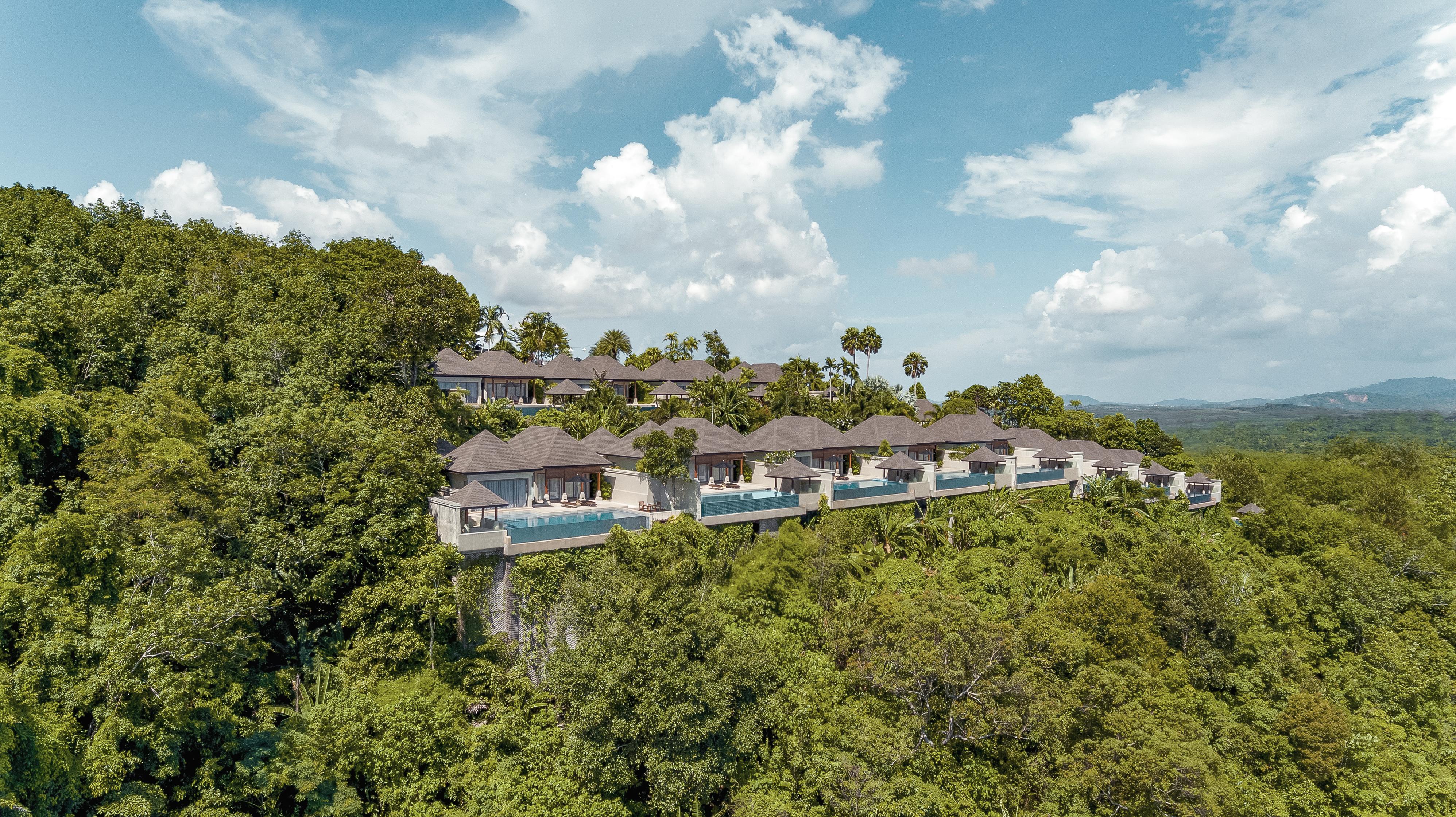 The Pavilions Phuket (Adults Only) Bang Tao Beach  Zewnętrze zdjęcie Aerial view of the villas